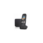 Domáci telefón Gigaset E630 (S30852-H2503-R601) čierny bezdrôtový telefón • 1,8" farebný displej • kontrastné tlačidlá • adresár až na 200 kontaktov •
