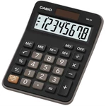 Kalkulačka Casio MX-8B BK čierna kalkulačka • 8-miestny LCD displej • výpočet percent, odmocniny a marže • batériové a solárne napájanie • plastové tl