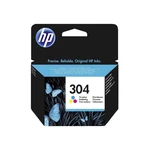 Cartridge HP 304, 100 stran - CMY (N9K05AE) cartridge • barevná • kompatibilní s HP DeskJet a Envy