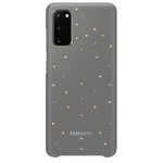 Kryt na mobil Samsung LED Cover na Galaxy S20 (EF-KG980CJEGEU) sivý zadný kryt na mobil • pre telefóny Samsung Galaxy S20 • materiál: plast • LED diód
