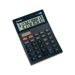 Kalkulačka Canon AS-120 (4582B003AB) čierna kapesní kalkulačka • 12místný jednořádkový displej • výpočty přirážky k ceně (MU), vracené částky (RV) a c