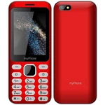 Mobilný telefón myPhone Maestro (TELMYMAESTRORE) červený tlačidlový telefón • 2,8" uhlopriečka • TFT displej • 320 × 240 px • zadnej fotoaparát 2 Mpx 