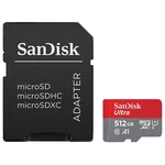 Pamäťová karta SanDisk Micro SDXC Ultra 512GB UHS-I U1 (100R) + adapter (SDSQUAR-512G-GN6MA) pamäťová karta microSD • kapacita 512 GB • čítania 100 Mb