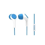 Slúchadlá Koss KEB/15i (doživotní záruka) modrá slúchadlá do uší • ovládanie hovoru na kábli • 3 páry silikonových náušníkov • vstavaný mikrofón • cit