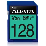 Pamäťová karta ADATA Premier Pro SDXC 128GB UHS-I U3 (95R/60W) (ASDX128GUI3V30S-R) pamäťová karta SDXC • kapacita 128 GB • UHS-I U3 • rýchlosť čítania