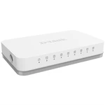 Switch D-Link GO-SW-8G (GO-SW-8G/E) biely switch • 8 portov 10/100/1000 Mb/s • IEEE 802.3x Flow Control • prepínanie Store-and-forward • Plug and Play