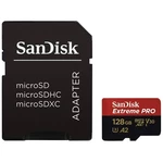 Pamäťová karta SanDisk Micro SDXC Extreme Pro 128GB UHS-I U1 (170R/90W) + adapter (SDSQXCY-128G-GN6MA) pamäťová karta • kapacita 128 GB • Class 10 • U