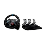 Volant Logitech G29 Driving Force pro PS3, PS4, PC + pedály (941-000112) čierny sada pedálov a volantu • pro PS4/PS3 a PC • konštrukcia z nerezovej oc