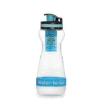 Fľaša s filtrom Water-to-Go™  GO! 50 cl - modrá (Farba: Modrá)