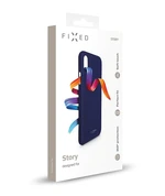 Fixed pouzdro na mobil Story pro Huawei Y5 (2019) modrý