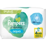 Pampers Harmonie Aqua vlhčené čisticí ubrousky pro děti 4x48 ks