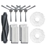11pcs Replacements for ECOVACS N9+ Yeedi Mop Station K850+ MCD Vacuum Cleaner Parts Accessories Main Brush*1 Side Brushe