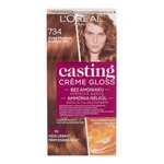 L´Oréal Paris Casting Creme Gloss 48 ml farba na vlasy pre ženy 734 Golden Honey na všetky typy vlasov; na farbené vlasy