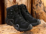 Dámské boty LOWA® Zephyr GTX® Mid TF Ws - černé (Barva: Černá, Velikost: 37.5 (EU))