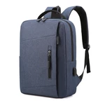 16 inch Leisure Backpack Laptop Bag Male Outdoors Travel Shoulders Storage Bag with USB Charging Schoolbag