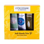 L´Occitane Almond dárková kazeta krém na ruce 30 ml + krém na ruce Shea Butter 30 ml + krém na ruce Verveine 30 ml pro ženy