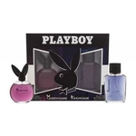Playboy Queen of the Game dárková kazeta toaletní voda 60 ml + toaletní voda King Of The Game 60 ml pro ženy