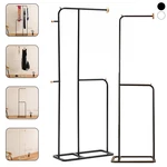 Multi-function Clothing Rack Durable Strong Bearing Capacity Easy to Install Clothes Storage Holder for Living Room Bedr