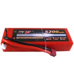 Giantpower RTF 7.4V 5200mAh 65C 2S Lipo Battery T Plug for 1/8 1/10 RC Car Vehicles Model Parts