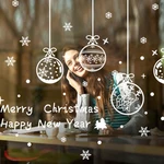 Miico ABQ6003 Christmas Sticker Creative Pattern Wall Stickers Room Decoration Removable