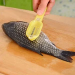 Food-grade ABS Fish Scale Scraper Fish Scaler Remover Skin Scales Innovative Lid Design Kitchen Tool