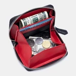Women Genuine Leather RFID Anti-theft Coin Storage Bag Coin Wallet Purse
