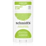 Schmidt's Bergamot + Lime přírodní tuhý deodorant relaunch 75 g