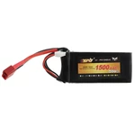 XW Power 11.1V 1500mAh 25C 3S LiPo Battery T Deans Plug for RC Car