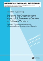 Exploring the Organizational Impact of Software-as-a-Service on Software Vendors