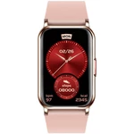 Chytré hodinky Carneo LuXii Active - růžové inteligentné hodinky • 1,57" TFT LCD displej • dotykové + tlačidlové ovládanie • Bluetooth 4.2 • akcelerom