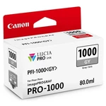 Cartridge Canon PFI-1000 GY, 80 ml (0552C001) sivá atramentová náplň • farba sivá • do tlačiarne Canon imagePROGRAF PRO-1000 • objem 80 ml