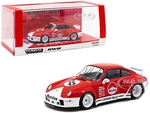 Porsche RWB 993 8 "Morelow" Red and White "RAUH-Welt BEGRIFF" 1/43 Diecast Model Car by Tarmac Works