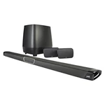 Soundbar Polk Magnifi Max SR čierny soundbar + bezdrôtový subwoofer a 2 zadné bezdrôtové reproduktory • zvukový systém 5.1 • výkon 400 W • frekvenčný 