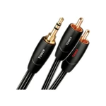 Kábel AQ Tower JR 3,5 mm/2x RCA, 1,5 m (qtowjr0015) čierny audiokabel • konektor jack 3,5 mm samec (začátek), 2x Cinch samec (konec) • vhodný pro přen