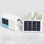 Solar Intelligent Drip Irrigation System Waterproof Auto Watering Plant Timer USB Charging