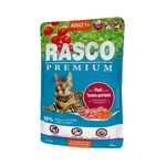 Kapsička Rasco Premium Cat Adult Veal in Gravy 85g