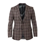 Walker Slater Tweedové sako Walker Slater Edward - Brown & Navy Check - EU 48 / UK 38