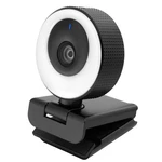 Webkamera Visixa CAM 50L čierna webkamera • Full HD • 60 snímok za sekundu • autofokus (automatické zaostrovanie) • automatická kalibrácia svetla • in