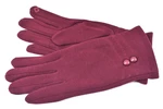 Dámské zateplené rukavice Arteddy - vínová