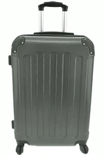 Cestovní skořepina kufr na čtyřech kolečkách Arteddy - (M) 60l tmavě šedá