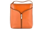 Dámská kožená kabelka crossbody Arteddy - camel