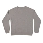Organic Basics Bavlnený sveter Organic Basics Organic Cotton Mid-Weight Sweat - šedá melanž