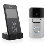 Dverný videotelefón Byron DIC-24615 (DIC-24615) čierny dverový telefón • na batériu • 3" displej • dosah až 150 m • vonkajšia kamera s VGA rozlíšením 