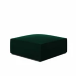 Zamatový taburet Ruby, farba zelená