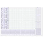 Sigel Lilac HO355 psací podložka kalendář na 1 rok, týdenní plán vícebarevná (š x v) 595 mm x 410 mm