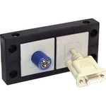 Kabelová průchodková lišta Icotek KEL 16|2 (42162), IP54, 120 x 58 x 17 mm, černá