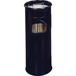 Odpadkový koš s popelníkem Durable 3330, 687 mm, 17 l, černá