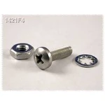 Upevňovací šroub Hammond Electronics 1421F4, plast, 4 ks