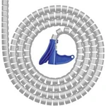 Ochrana kabelu HellermannTyton HWPP-25MM-PP-GY-K1 161-64405, 27 mm (max), 2 m, šedá Ochrana kabelu HellermannTyton HWPP-25MM-PP-GY-K1 161-64405, 27 mm (max), 2 m, šedá