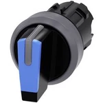 Kloubový spínač Siemens 3SU1032-2BL50-0AA0, otočný přepínač, 2 x 45 °, pískově šedá , modrá, 1 ks